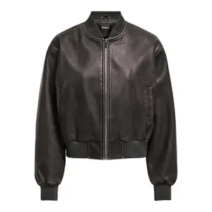 Jakke i imiteret læder til kvinder Only Jane