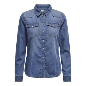 Camisa vaquera de mujer Only Lalexa Ana image-0