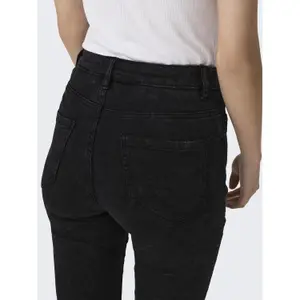 Calças de ganga skinny de cintura alta para mulher Only Rose image-5
