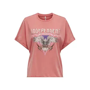 Camiseta mujer Only Lucy Life image-0