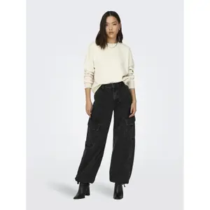 Camisola de gola redonda para mulher Only Fave image-1