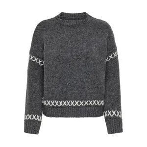 Women's round neck sweater Only Amanda image-0