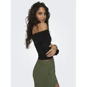 Pull épaule dénudée femme Only Live Love image-5