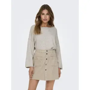 Sweater com ombros caídos para mulher JDY Rue Life image-1