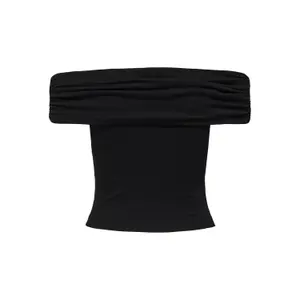 Dames-T-shirt off-the-shoulder Only Livelove image-4