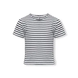 Striped girl T-shirt Only kids Nella image-0