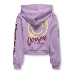 Girl hoodie Only kids Smile Life image-1