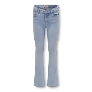 Girl's flare jeans Only kids Blush image-0