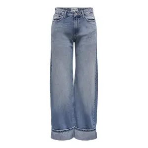 Vaqueros medios de mujer Only Lella TAI519 Wide image-0