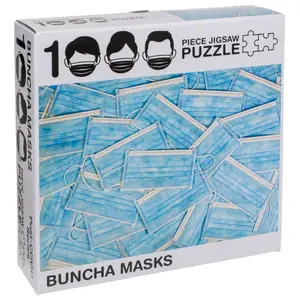 1000 piece jigsaw puzzle hygienic mask OOTB image-0