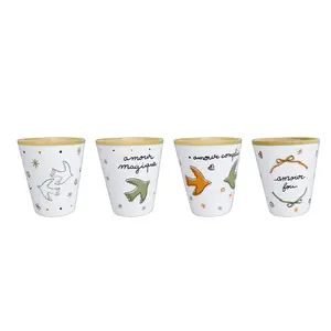 Tazza amore uccelli Opjet (x4) image-0