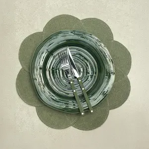 Runder Tischset aus Jute Opjet image-1