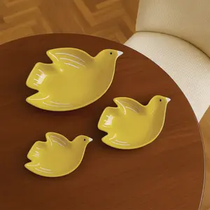 Plat cuicui oiseau grand modèle Opjet image-1