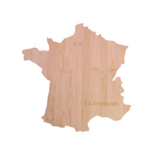 Tabla de cortar mapa de Francia Opjet image-0