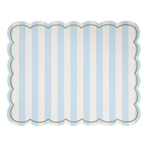 Juego de mesa rectangular a rayas Opjet Roméo image-0