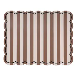 Set de table rectangle rayure Opjet Roméo image-0