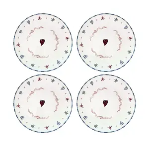 Assiette plate amour en liberté Opjet (x4) image-0