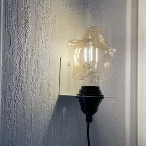 Nástěnné svítidlo se soklem Opjet E27 E14 image-1