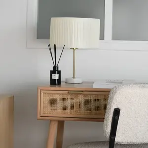 Mondförmiger, plissierter Lampenschirm Opjet image-2