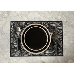 Tischset Rechteck Blatt Opjet image-1