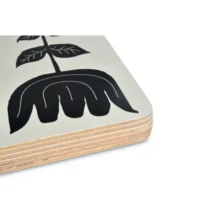 Rechthoekige placemat met bloemen Opjet image-2