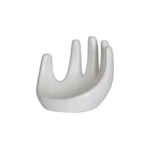 Decorative object ceramic hand dish Opjet image-0