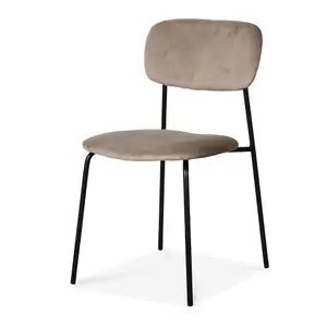 Velvet guest chair Opjet image-0