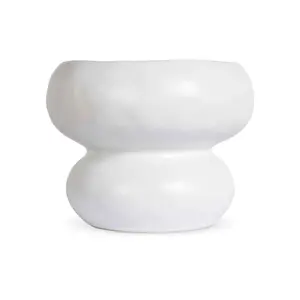 Decorative object ceramic bowl organic Opjet image-0