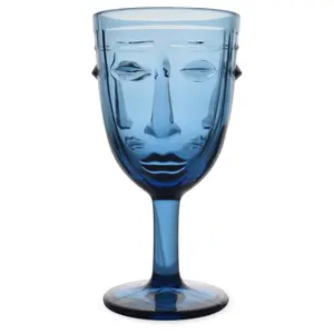 Stemmed glass face Opjet