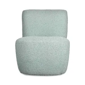 Eve curly fabric armchair Opjet image-1