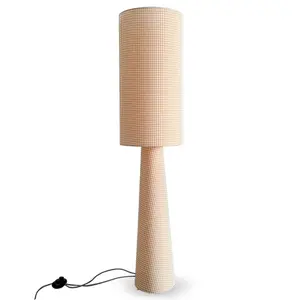 Checked floor lamp Opjet Saturne image-0