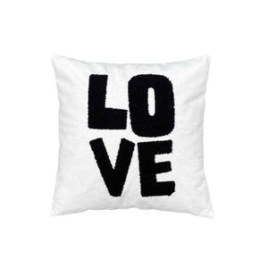 015842-influence-cushion-opjet-love-white-black-40x40-cm