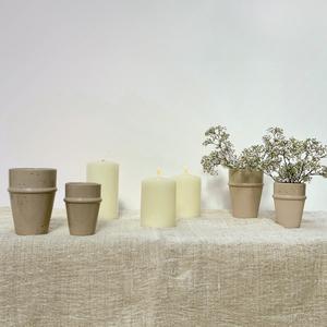 Natural wax led candles with remote control Opjet (x3) image-4
