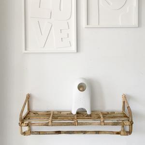 Regal Rattan Blatt Opjet image-1