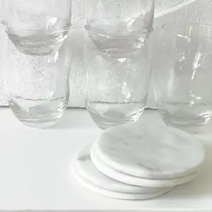 Set marmeren onderzetters Opjet (x4) image-2
