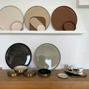 Enamelled tray set Opjet (x3) image-1