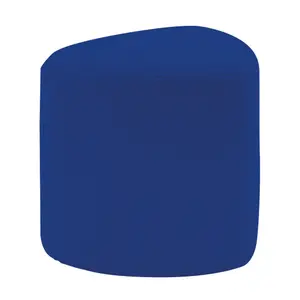 Bouclette fabric stool Opjet Eve image-0