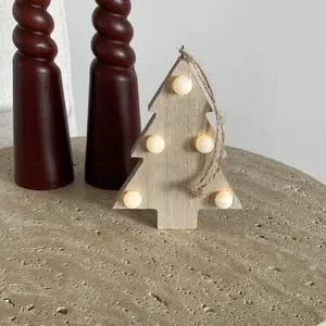 Decorative illuminated object led wood ass Opjet image-1