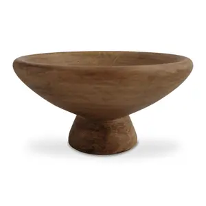 Decorative bowl on foot pm Opjet Aya 20x10 cm image-0