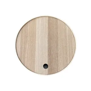 Table pour bout de canapé strié Opjet image-1