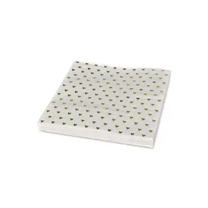 Asciugamano di carta a forma di cuore Opjet (x20) image-1