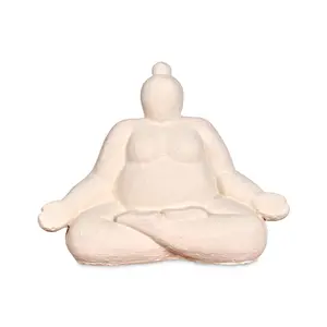 Decorative object meditation woman Opjet image-0