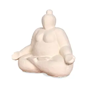 Decorative object meditation woman Opjet image-1
