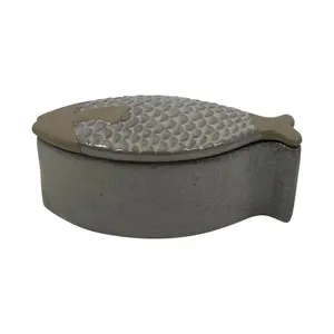 Decorative object fish box Opjet image-0