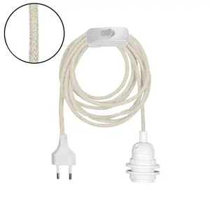 Suspension douille baladeuse câble tissé Opjet image-0