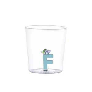 Natuurlijk glas alfabet f druif Opjet image-0
