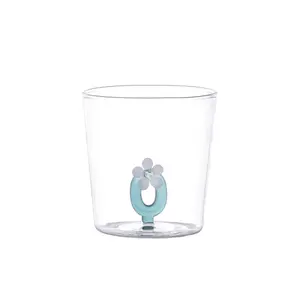 Glas Natur Alphabet o Blume Opjet image-0
