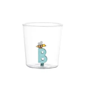 Abecedario de cristal nature abeja b Opjet image-0