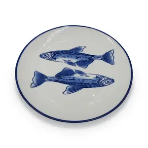 Fuente ovalada para pescado Opjet image-1