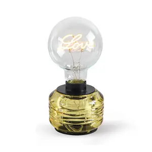 Lampada decorativa caramello Opjet Vaness love image-0